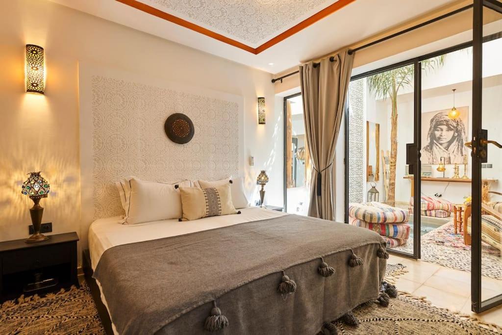 Riad Miloud En Exclusivite 10 P Au Coeur De La Medina Marraquexe Exterior foto